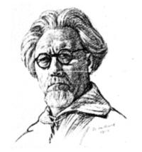 Portrait of Evariste Gustave De Buck: Self Portrait of Evariste De Buck